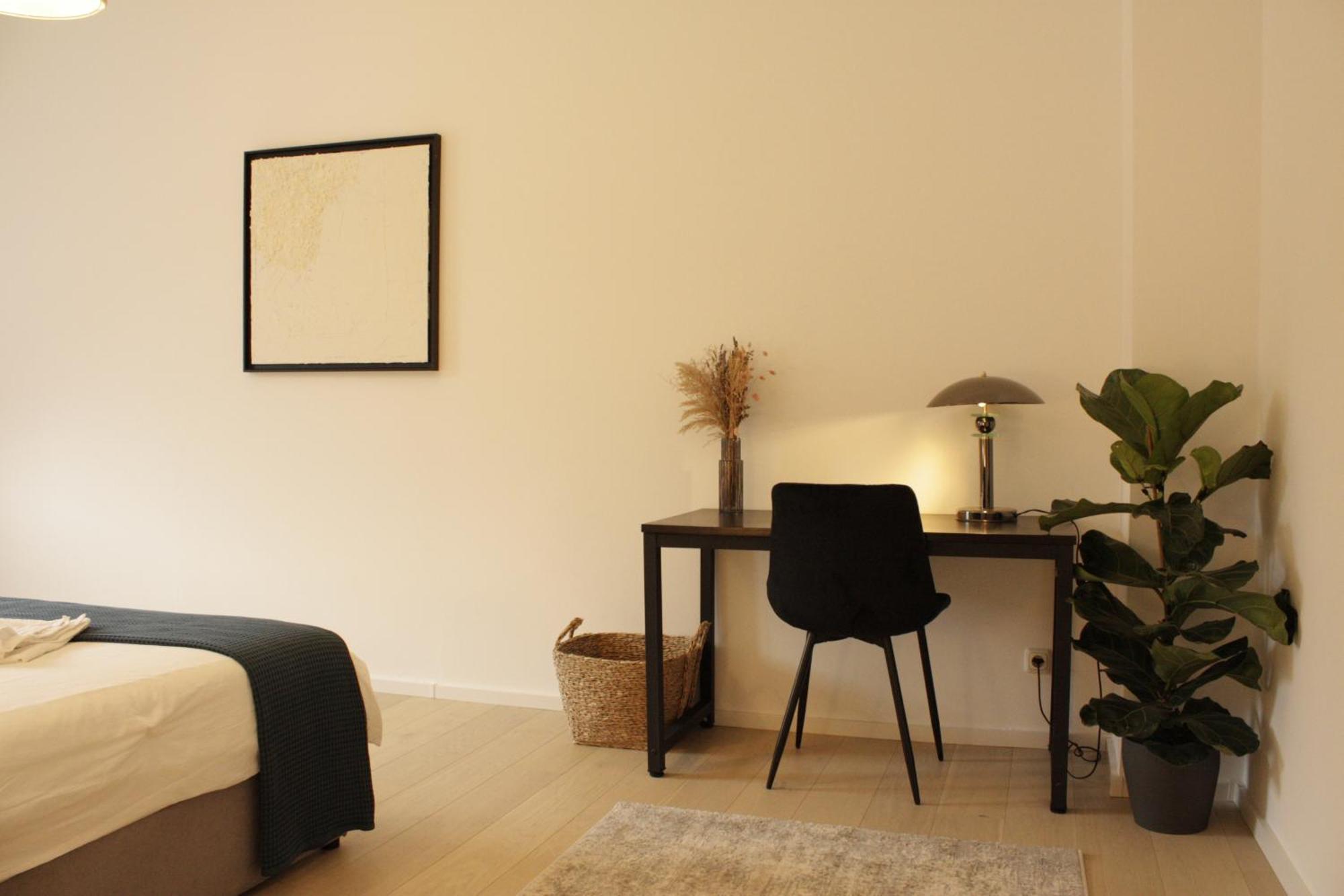 Spacestays Designer Apartment Netflix Wifi Playstation 4 Balkon Essen Buitenkant foto